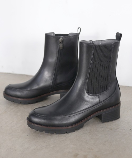 「MODE KAORI」 ショートブーツ 23cm ブラック レディース_画像8