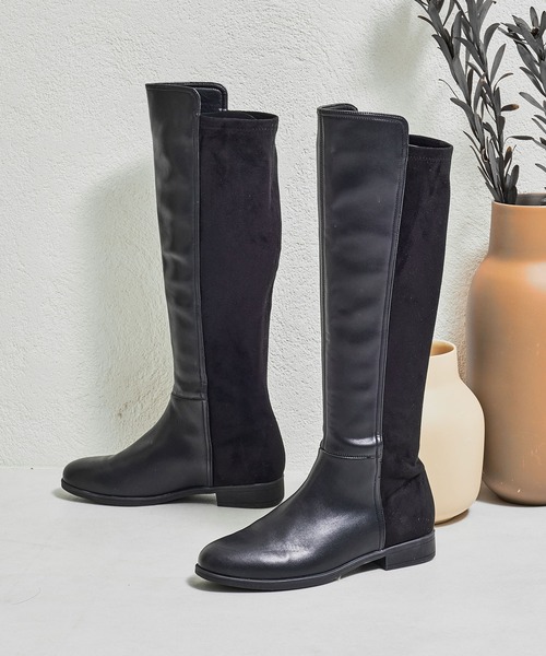 ORiental TRaffic（オリエンタルトラフィック） ブーツ コンビ素材