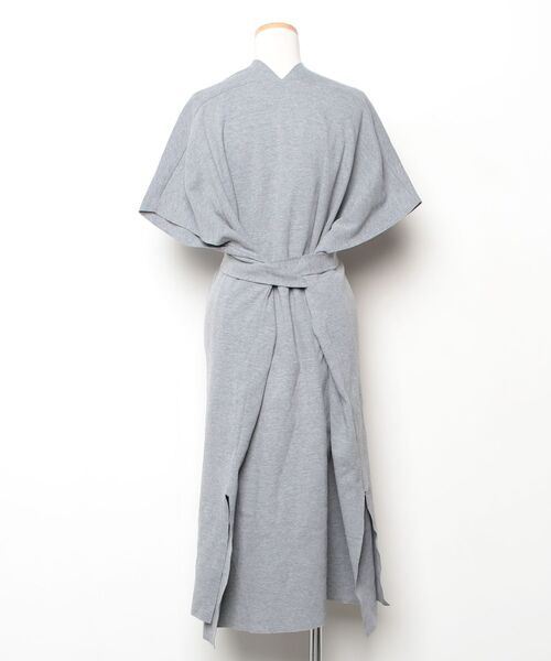 「KBF」 半袖ワンピース ONE グレー レディース_画像2