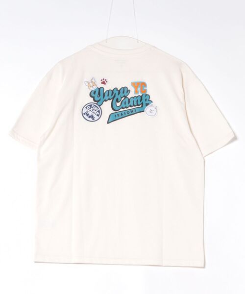 tee-28-s様♡専用おまとめ tシャツ ゆるキャン SEASON3 ちくわ ワッペン バックプリント ポケット