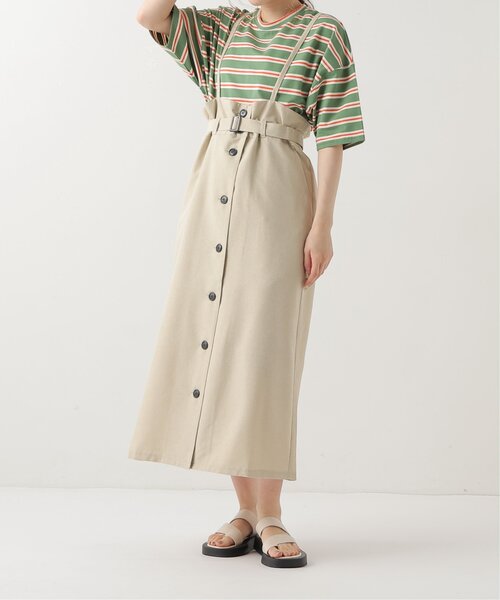 「RAY CASSIN」 ロングスカート FREE グレー レディース_画像2