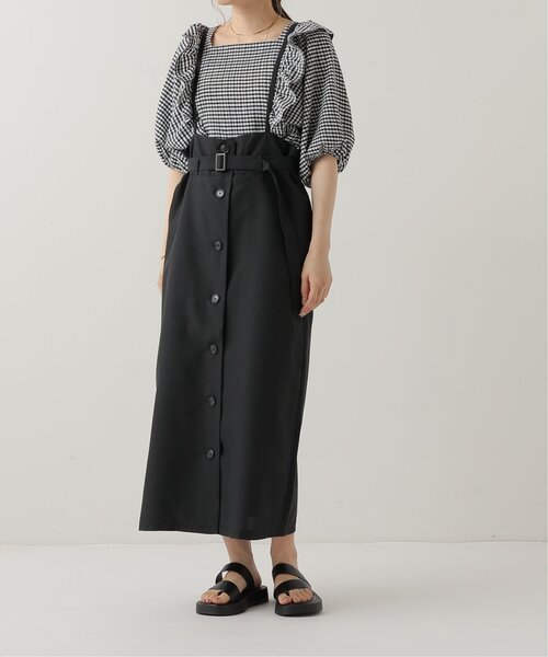 「RAY CASSIN」 ロングスカート FREE グレー レディース_画像5