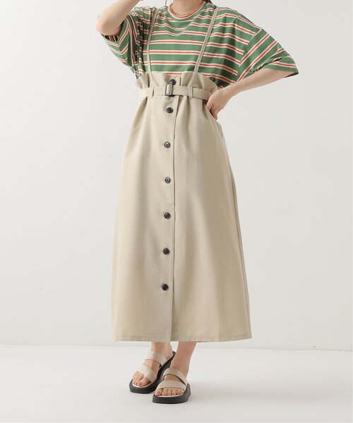 「RAY CASSIN」 ロングスカート FREE グレー レディース_画像8