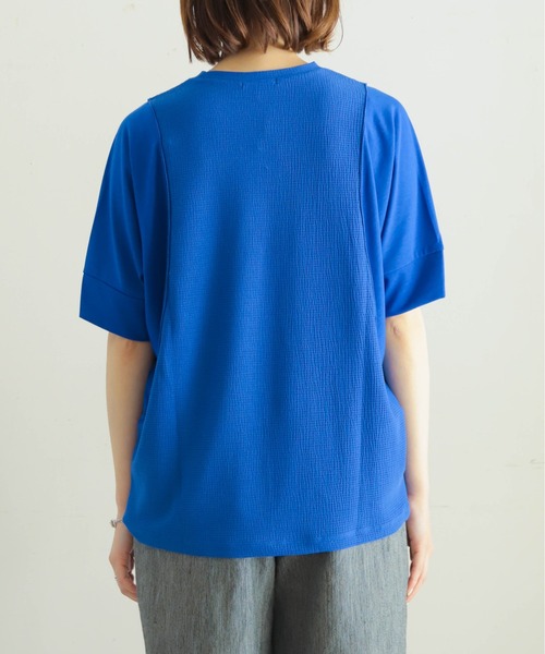 「NOMBRE IMPAIR」 半袖カットソー FREE ブルー レディース_画像8