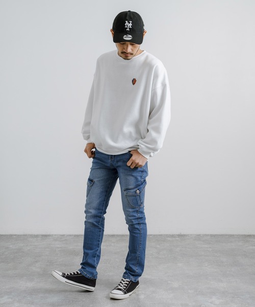 「Rocky Monroe」 デニムパンツ M ブルー メンズ_画像2