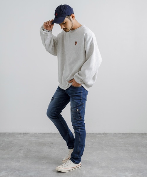 「Rocky Monroe」 デニムパンツ M ブルー メンズ_画像9