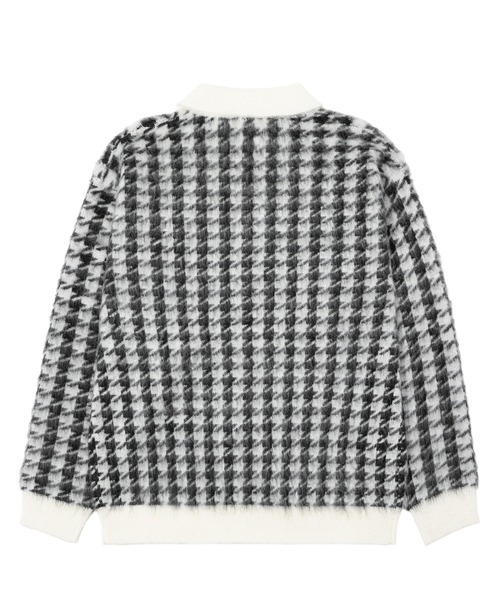 「HUF」 長袖ポロシャツ SMALL オートミール メンズ_画像3