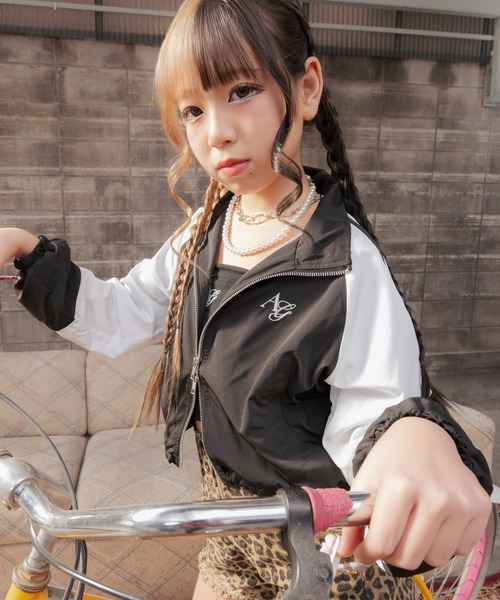 ANAP GiRL（アナップガール） ブルゾン アウター クロップド シャカ