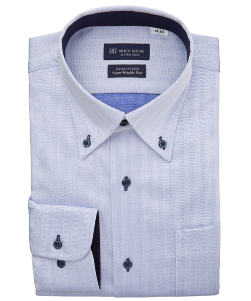 【新品未使用】BRICK HOUSE ワイシャツ 3枚セット M-84超形態安定 BRICK HOUSE by TOKYO SHIRT フォーマル シャツ 「超形態安定」 形態