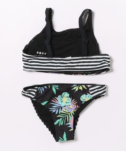 ROXY（ロキシー） 水着 キッズ ROXY ACTIVE RG CROP TOP SET 水着