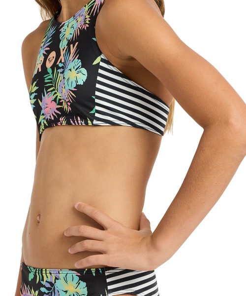 ROXY（ロキシー） 水着 キッズ ROXY ACTIVE RG CROP TOP SET 水着