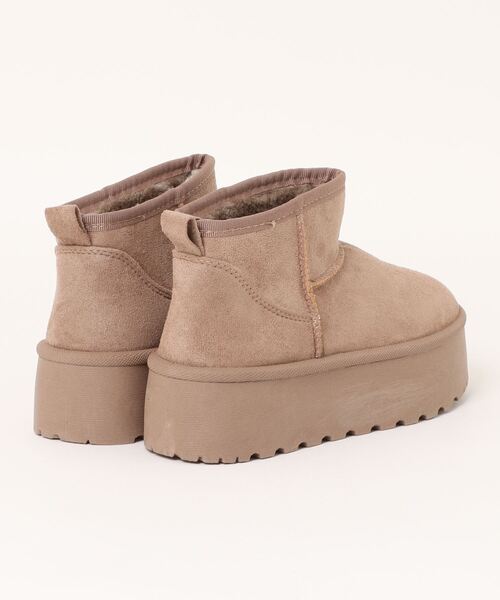 「Shoes in Closet」 ショートブーツ L ライトベージュ レディース_画像2