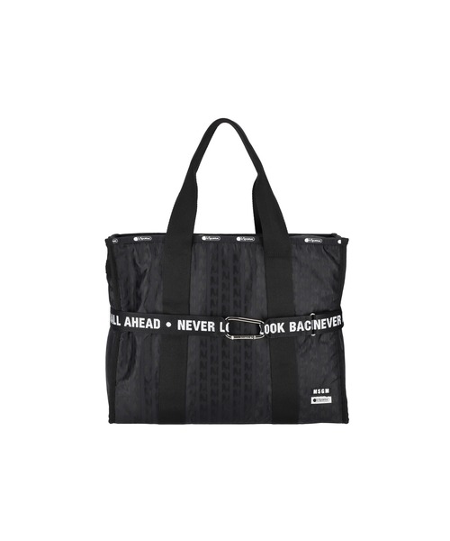 トートバッグ 「MSGM×LeSportsac」TheMwave Jaquard Large Boat Tote レディース メンズ
