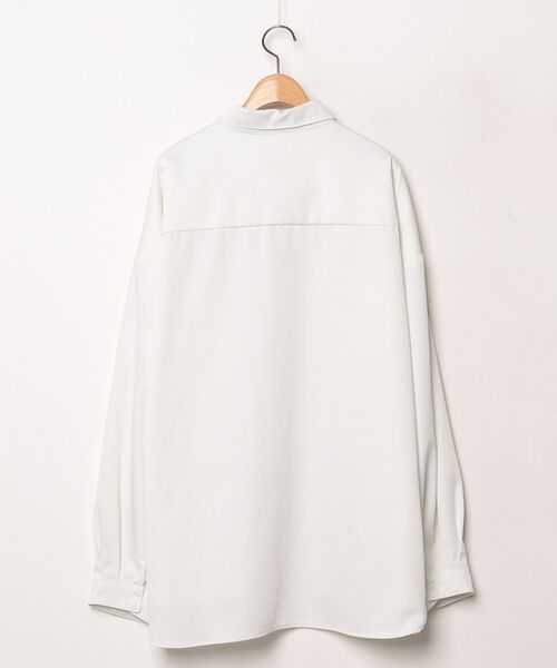 「Loose/ルース」 長袖シャツ L ホワイト メンズ_画像2