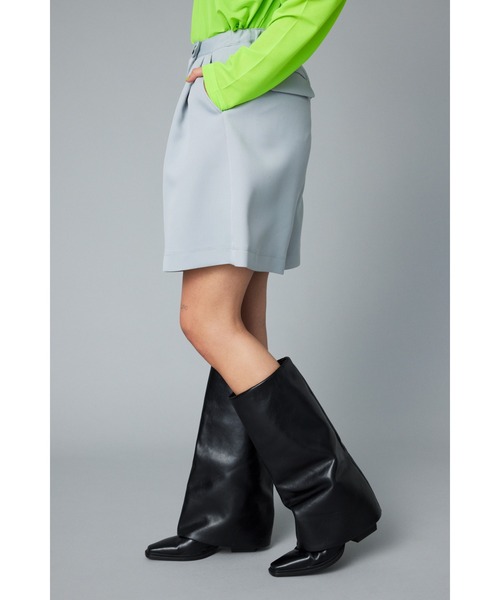 「HeRIN.CYE」 ショートパンツ 36 ブラック レディースの画像