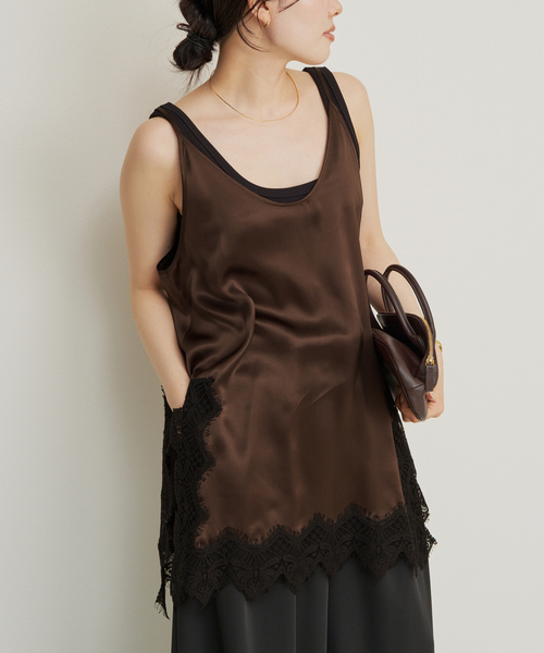 plage（プラージュ） キャミソール R'IAM レースタンク : ZOZOTOWN