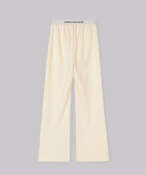 「THINGS THAT MATTER」 スラックス 1 アイボリー レディース_画像9