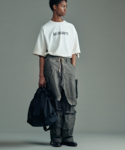 カーゴパンツ 「ADAMPATEK/アダムパテック」grunge layered Cargo 