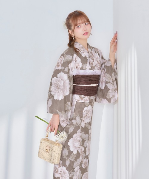 Sugar浴衣・帯セット sugar nine 浴衣 浴衣3点セット（浴衣・帯・下駄） レディース