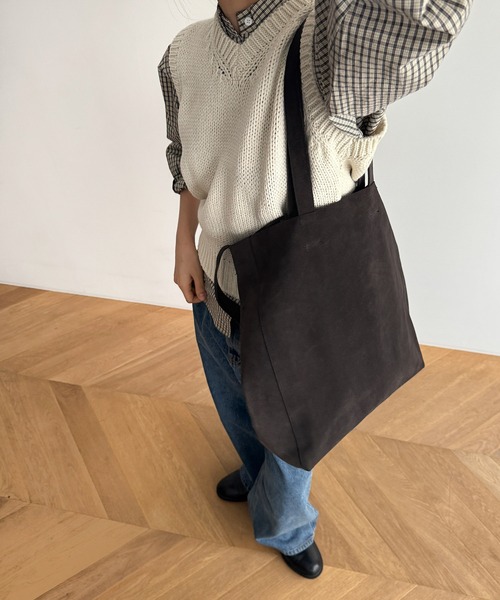 「CANAL JEAN」 2WAYバッグ ONE SIZE ブラウン レディースの画像