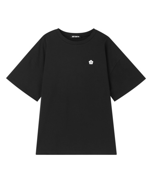 マリークワント デイジー Tシャツ 非売品 トップス ブラック 黒 MARY QUANT（マリークヮント） tシャツ マリークワント レースデイジー