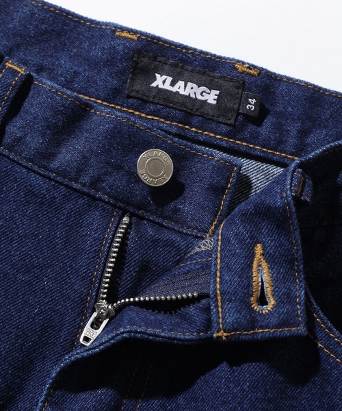 「XLARGE」 デニムパンツ 34inch インディゴブルー メンズ_画像7