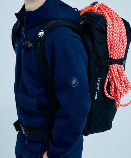 「MAMMUT」 ジップアップパーカー X-LARGE グレー メンズ_8