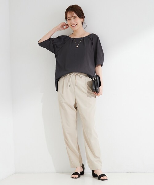 SHOO・LA・RUE（シューラルー） ブラウス シャツ 半袖 「S-LL/洗濯機可