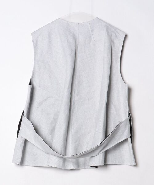 「TOMORROWLAND .B」 ベスト FREE ホワイト レディース_画像2