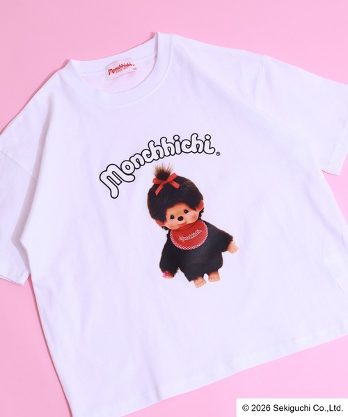 FUNALIVE（ファンアライブ） tシャツ モンチッチ 転写 BIG T 半袖 KIDS