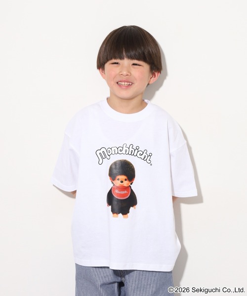 FUNALIVE（ファンアライブ） tシャツ モンチッチ 転写 BIG T 半袖 KIDS