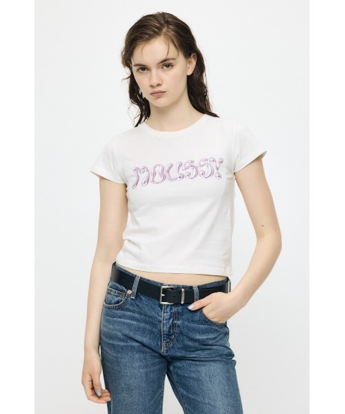 MOUSSY（マウジー） tシャツ 半袖 「ZOZO・一部店舗限定」METALLIC