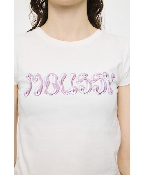 MOUSSY（マウジー） tシャツ 半袖 「ZOZO・一部店舗限定」METALLIC