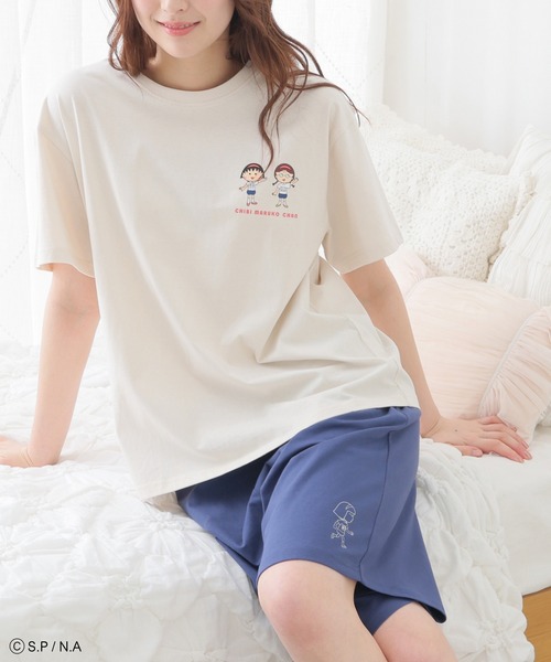 Honeys（ハニーズ） パジャマ ルームウェア ちびまる子ちゃん／ルーム