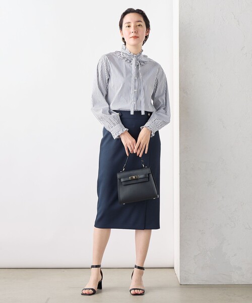 「NOLLEY'S Sophi」 長袖ブラウス 38 ブルー系その他 レディース_画像3