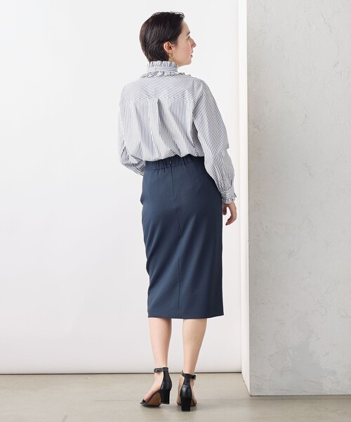 「NOLLEY'S Sophi」 長袖ブラウス 38 ブルー系その他 レディース_画像7