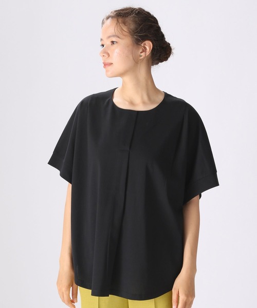 「niko and...」 半袖ブラウス LARGE ブルー レディース_画像9