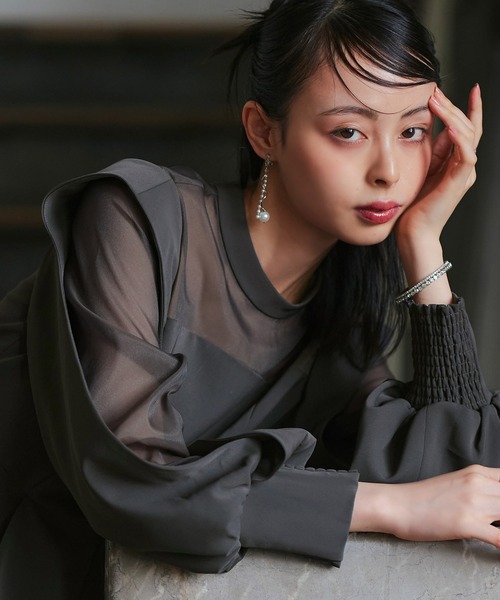 「RUIRUE BOUTIQUE」 セットアップ LL ブラック レディース_画像4