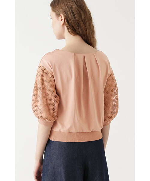 「JILL STUART」 半袖ブラウス FREE ホワイト レディース_画像3