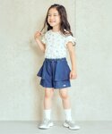 パンツ 「リンク」サイドフレアショートパンツ ...の詳細画像4