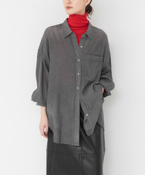 URBAN RESEARCH（アーバンリサーチ） ブラウス シャツ シアーデニム 