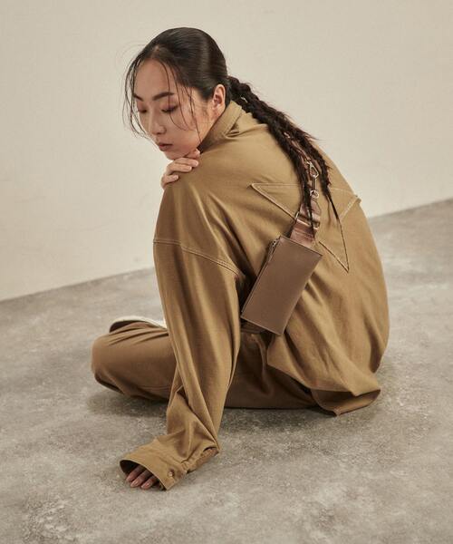 「CONVERSE TOKYO」 パンツ - ブラウン レディース_画像9