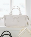 ショルダーバッグ バッグ スタッズリボンバッグ...の詳細画像4
