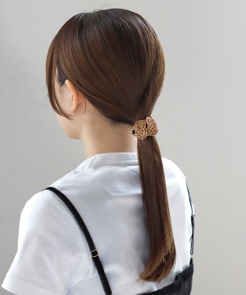 ANEMONE（アネモネ） ヘアゴム ビーズ水引ヘアゴム : ZOZOTOWN Yahoo