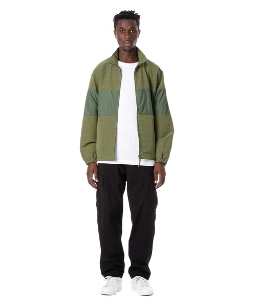 Sandinista アウター Linen Stand Collar Jacket / リネン