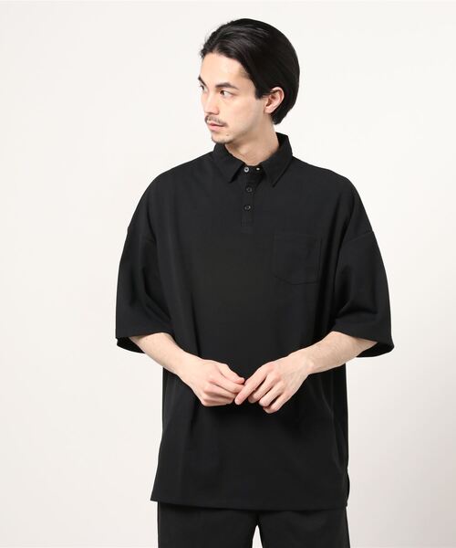 メンズ ポロシャツ ビッグシルエット カジュアル R01496 Champion ポロシャツ 「CHAMPION/チャンピオン」 襟ラインルーズ