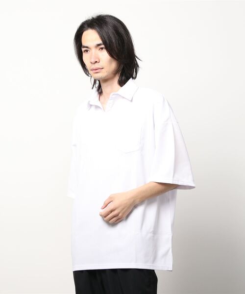 ONE DAY KMC ポロシャツ ビッグシルエットポロシャツ メンズ