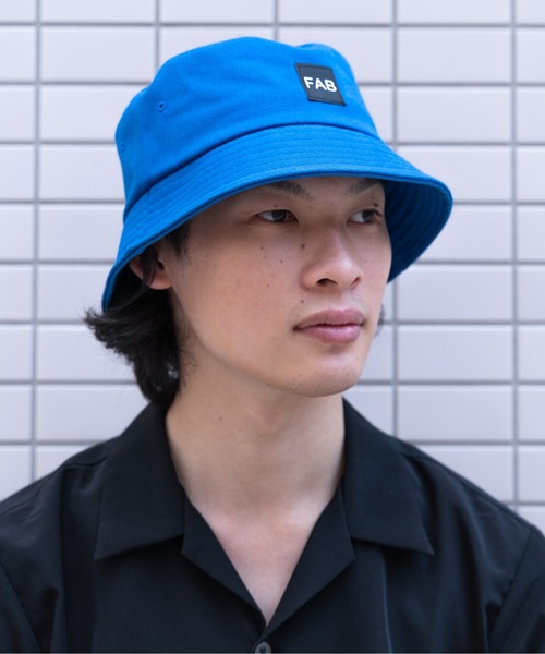 Fabulous（ファビュラス） 帽子 ハット ラバーワッペンバケットハット