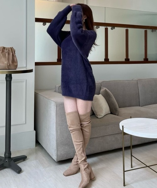 ROYAL PARTY（ロイヤルパーティー） ワンピース レディース シャギー