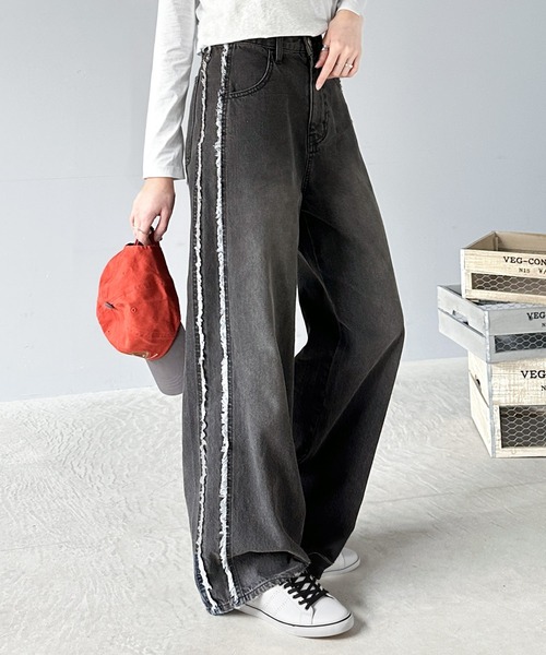 コラボ‼️染めフリンジデニムぷっくりハートNo.668 七七七” 2025 #七夕